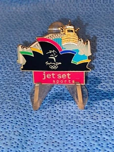 Sydney 2000 Olympics Jet Set Sport Pin - Picture 1 of 4