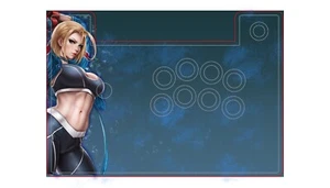 HORI ALPHA PS5 Fightstick Custom artwork (ONLY) CAMMY SF6 - Picture 1 of 1