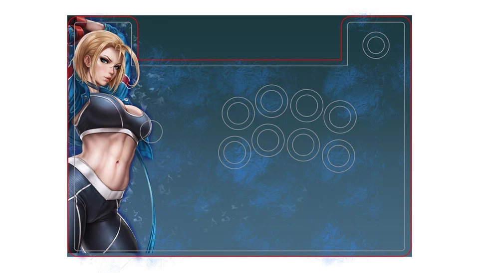 HORI ALPHA PS5 Fightstick Custom artwork (ONLY) CAMMY SF6 - Image 1 of 1