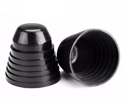 Universal Rubber LED Kit H11B Head Light Low Beam Lamp Two Dust Cover Seal Cap - Image 1 of 4