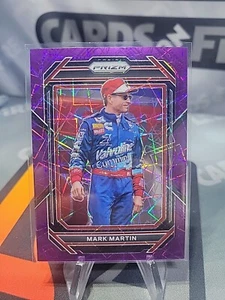 2023 Panini Prizm Racing Nascar PURPLE card MARK MARTIN /199 - Picture 1 of 3