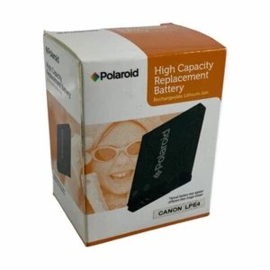 Polaroid High Capacity Canon LPE4 Li-Ion Replacement Battery - Picture 1 of 4