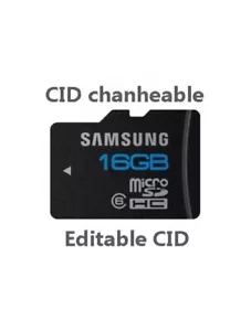 Samsung Mico SD 16GB Memory Card CID editable, changeable - Picture 1 of 2