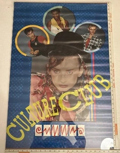 CULTURE CLUB Colour By Numbers Poster 36x24” PROMO RECORD STORE 1983 Original - Picture 1 of 8
