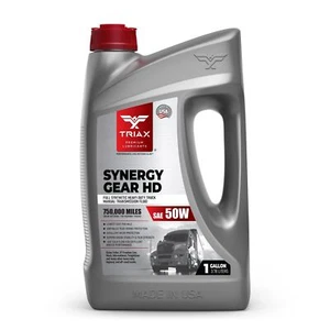TRIAX Synergy Gear HD 50W - Full Synthetic Heavy Duty Manual Transmission Oil... - Picture 1 of 6