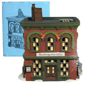 Dept 56 Woodbridge Post Office New England Heritage Village Series #56572 W/Box - Picture 1 of 14