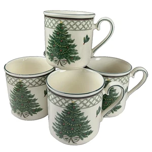 Mikasa Heritage Christmas Story Mugs Set of 4 CAB08 - Picture 1 of 3