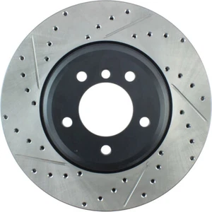 StopTech 127.34093R Front Right Drilled Brake Rotor for 09-11 335d / 07-13 335i - Picture 1 of 11