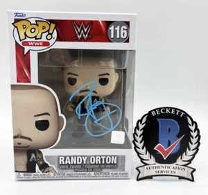 RANDY ORTON WWE LUCHA LIBRE #116 FIRMADO AUTOGRAFIADO FUNKO POP B BECKETT BAS CERTIFICADO DE AUTENTICIDAD - Imagen 1 de 6