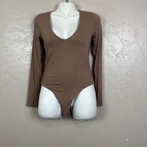 Naked Wardrobe Langarmbody tiefer V-Ausschnitt Größe L - Bild 1 von 14