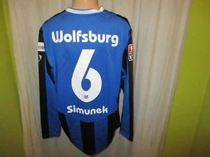 VfL Wolfsburg Nike Langarm Matchworn Meister Trikot 2008/09 Nr.6 Simunek Gr.L - Bild 1 von 9