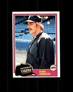 1981 Topps #315 Kirk Gibson Rookie RC Detroit Tigers NM (Z) - Picture 1 of 1