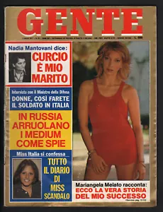 GENTE 25/1977 MARIANGELA MELATO NIKI LAUDA MINOPRIO ILONA STALLER (CICCIOLINA) - Imagen 1 de 1