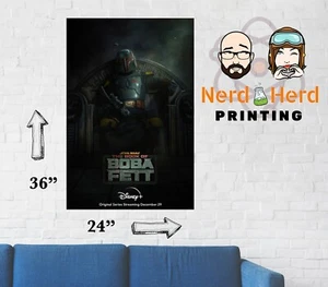 Póster Libro de Boba Fett varios tamaños 11x17-24x36 - Imagen 1 de 2