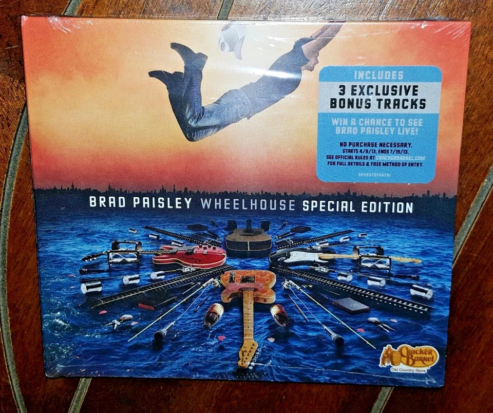 Wheelhouse by Brad Paisley (CD, 2013, Sony) Special Edition w/3 Exclusive Songs! - Image 1 of 1
