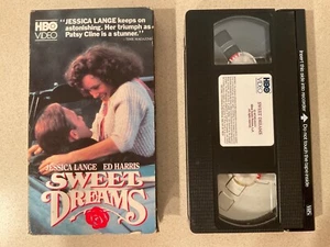 Sweet Dreams (VHS, 1991) Jessica Lange, Ed Harris - Picture 1 of 3