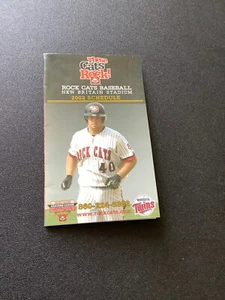 2002 New Britain Rock Cats (AA TWINS Eastern League) POCKET SPIELPLAN CUDDYER - Bild 1 von 1