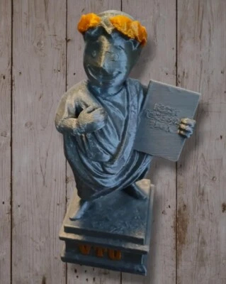 Fallout Inspired Vault-Tec University Statue - Image 1 of 4