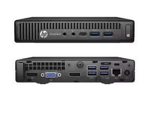 HP EliteDesk 800 Mini/Tiny PC (Intel i5-6500, 256GB NVMe+500GB, 16GB RAM, WiFi) - Picture 1 of 1