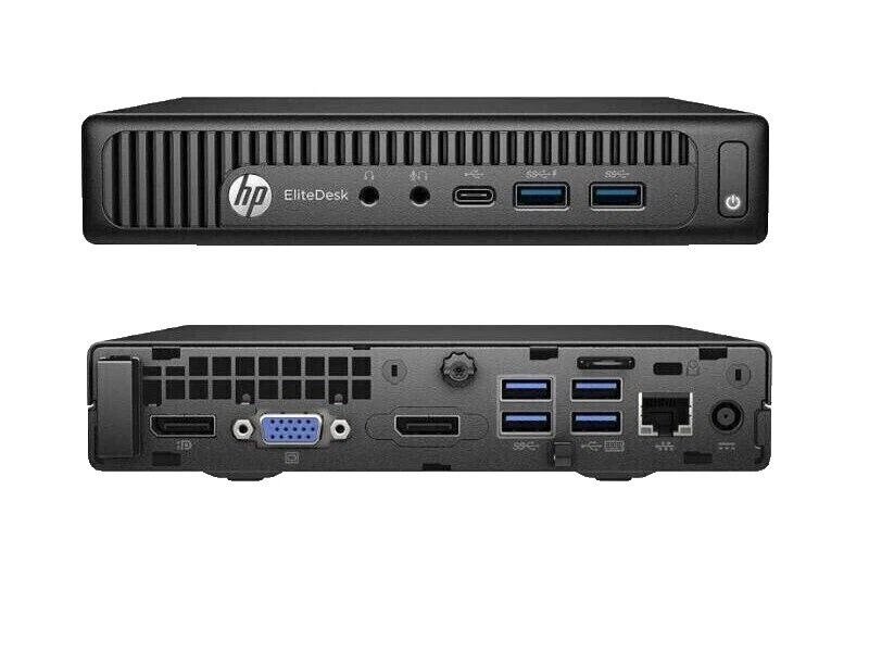 HP EliteDesk 800 Mini/Tiny PC (Intel i5-6500, 256GB NVMe+500GB, 16GB RAM, WiFi) - Bild 1 von 1