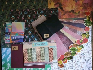 Autumn Halloween 100+ elements embellishments*papers*scrapbook*journal - Picture 1 of 19