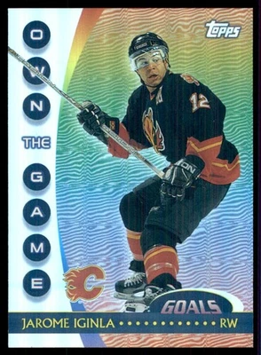 2002-03 Topps Own The Game Jarome Iginla Calgary Flames #OTG6 - Image 1 of 2