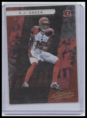 2017 Panini Absolute #88 A.J. Green - Image 1 of 2
