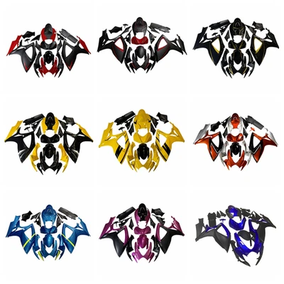 ABS Plastic Fairings Kit For 2006-2007 Suzuki GSXR600 GSXR750 K6 06 07 Bodywork - Image 1 of 4