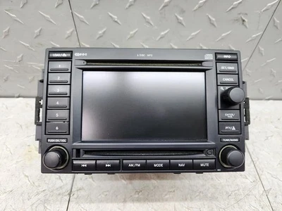 Dodge Magnum Radio AM FM 2005-2007 MP3 DVD Receptor Navegación Pantalla ID REC OEM Foto 1 de 4