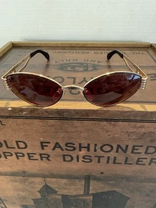 Diane von Furstenberg MF67 Col. 201 Sonnenbrille goldfarbenes Gestell - Bild 1 von 10