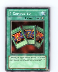Yu-Gi-Oh TCG 7 Completed PSV-004 1st Edition Common Card Played MP-LP - Picture 1 of 2