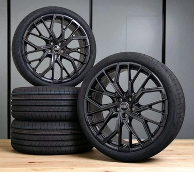 ☀️Original Audi A6 S6 Felgen  21 Zoll 4K 4P C8 C9 Sommerreifen 4P0601025R NEU - Bild 1 von 4