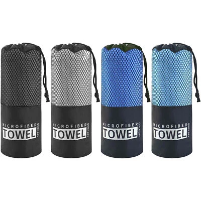 Quick-Drying Sports Towel For Gym Swimming Beach Travel Workout Yoga Fitness - Image 1 of 4
