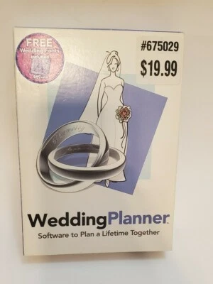 Wedding Planner Software By Summitsoft Windows/Macintosh 2006 Brand New Sealed - Image 1 of 4