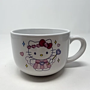 Hello Kitty Prinzessin übergroße Tasse Kaffeetasse Sanrio 4,25" Durchmesser, Spülmaschine - Bild 1 von 6