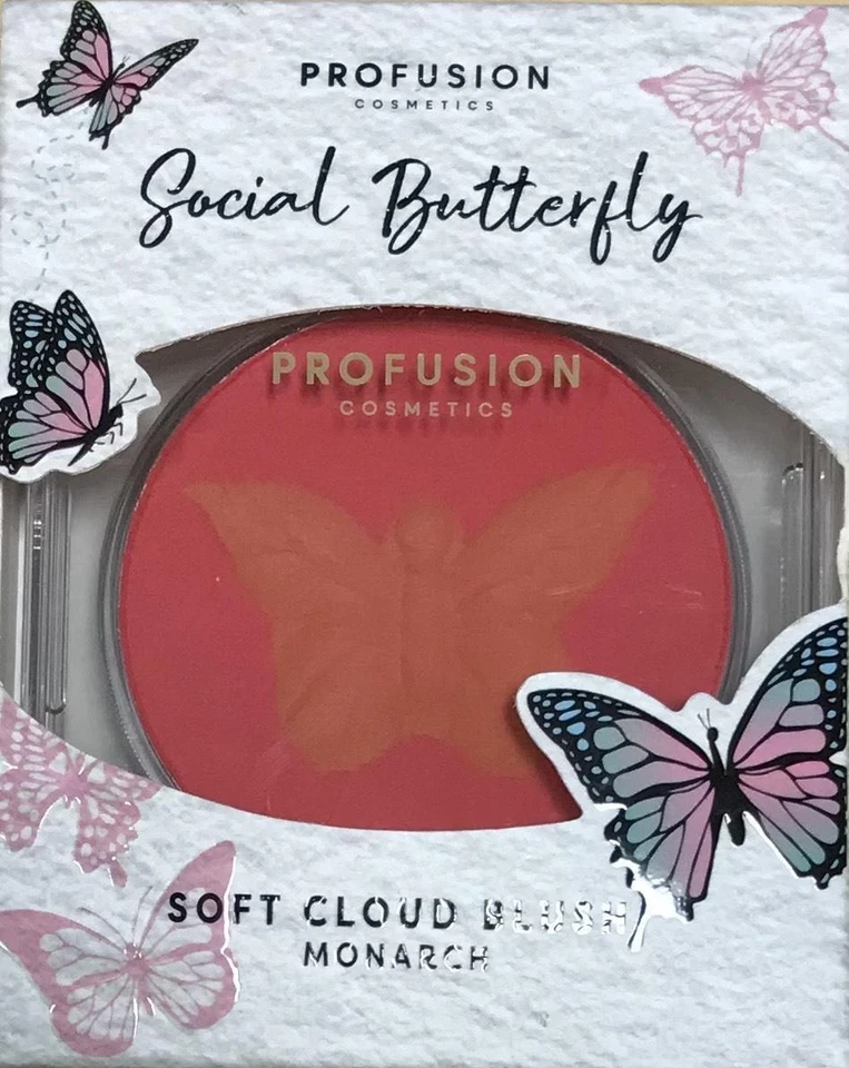 Profusion Cosmetics Empowered Social Butterfly,  Blush Makeup-Monarch - Image 1 of 1