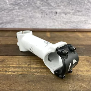 Bontrager Stem 1 1/8 Threadless 31.8 mm White 110 mm in Road MTB Alloy Vintage - Picture 1 of 13