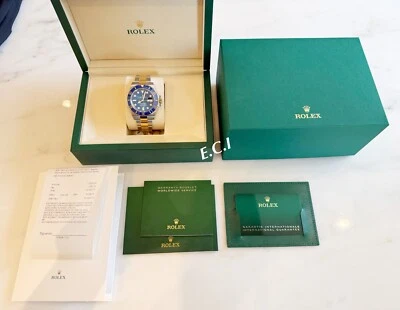 100% AUTÉNTICOS CAJA Y PAPEL 2025 JAN ROLEX SUMMERINER 41MM AZUL DAIL 126613LB FECHA Foto 1 de 4