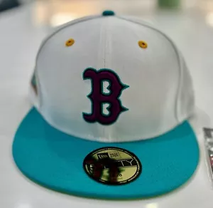 7 3/4 🔥 New Era White/Teal🔥Boston Red Sox🔥1999 MLB All-Star Game - WITH PIN - Picture 1 of 7