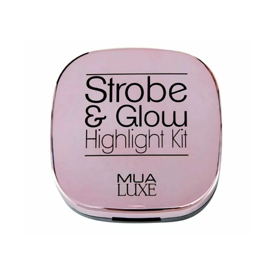 MUA Luxe Strobe & Glow Highlight Kit -Pink Lister - 17.5g - Sealed - Image 1 of 1