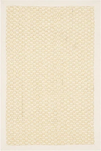 Natural Fiber Collection Accent Rug - 2' X 3', Creme, Sisal Design, Easy Care, I - Bild 1 von 12