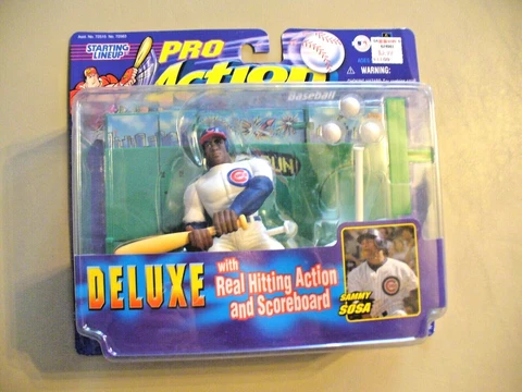 Hasbro Starting Lineup - Pro Action - Sammy Sosa - 1998 - NEW - VINTAGE Cover