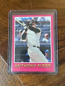 2024 Topps Heritage ANTHONY RIZZO 1975 Baseball Sensations #75BS-14 Yankees
