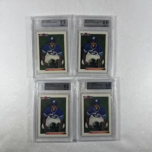 1992 Bowman Carlos Delgado #127 BGS 8.5 Rookie RC Lot Of 4 - Bild 1 von 14