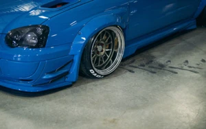 HAWKEYE KIT Fender Flares, 02-07 Impreza WRX STI JDM 40mm (6pcs) - Picture 1 of 11