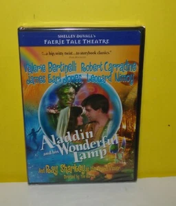 Shelley Duvall’s Faerie Tale Theatre Aladdin & His Wonderful Lamp DVD Earl Jones - Foto 1 di 2
