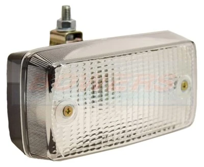 Rear Rectangular Clear Reverse Light Lamp Car SVA ECE E-Approved - Image 1 of 2