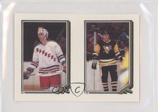 1987-88 O-Pee-Chee Album Stickers Jim Johnson Willie Huber #172-31