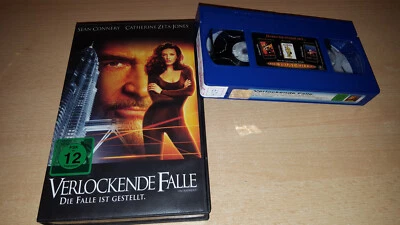 Verlockende Falle - Sean Connery & Catherine Zeta Jones - Fox Verleihtape - VHS - Bild 1 von 2