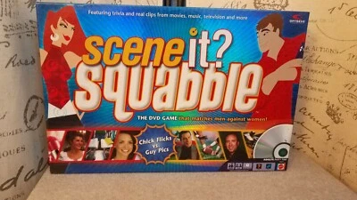 Scene It? Squabble The DVD Game with Party Play Feature! NEW Open Box - Image 1 of 4